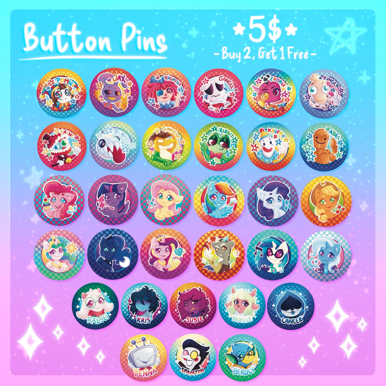 Button Pins Button Pins